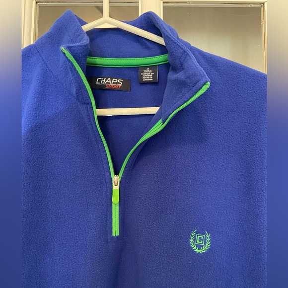 Chaps quarter zip fleece NWT - Picture 2 of 6